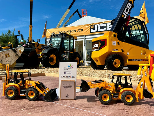 Dennison JCB win 'Best Trade Stand Displaying Plant Machinery' at Balmoral Show 2025!