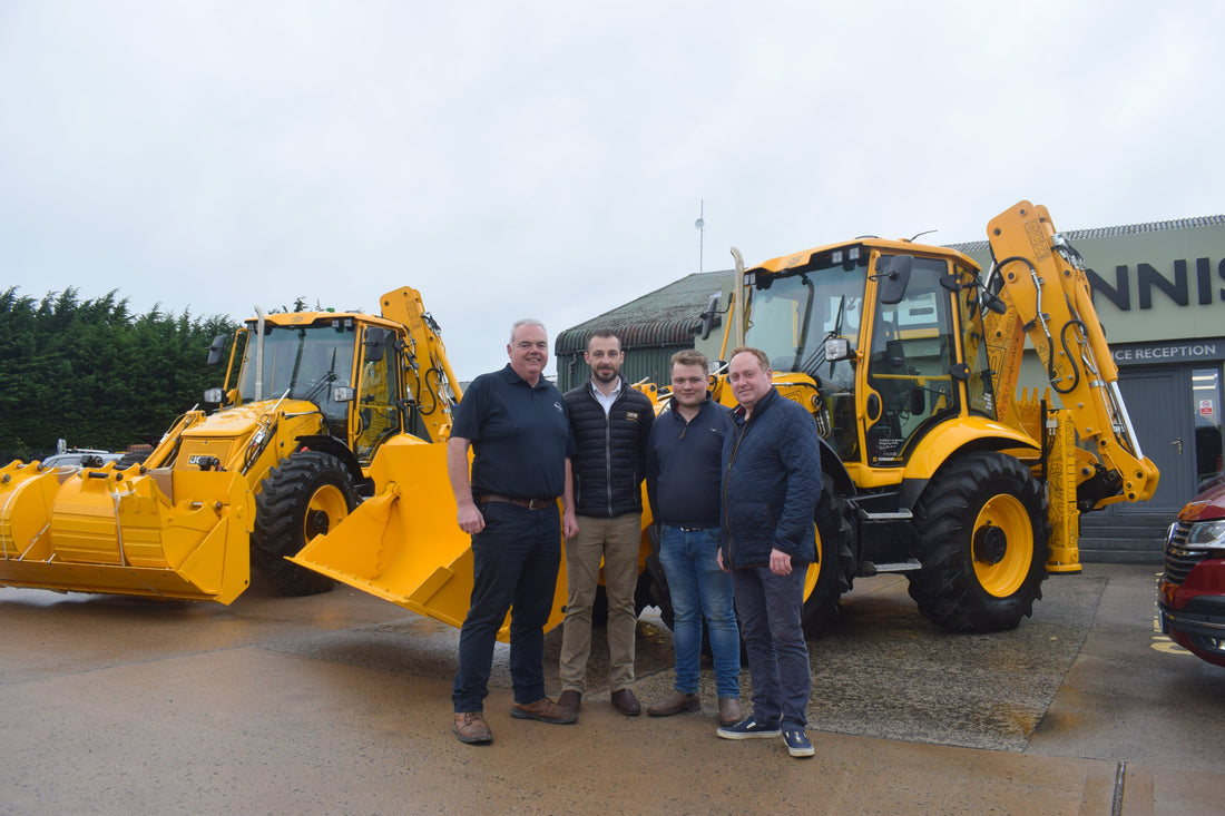 One Millionth Backhoe Loader Delivered to Re-Gen & the McBride family!