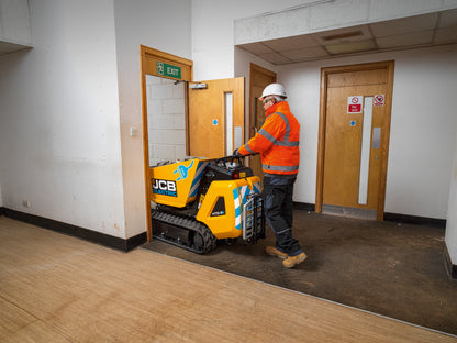 JCB Electric Dumpster with Step