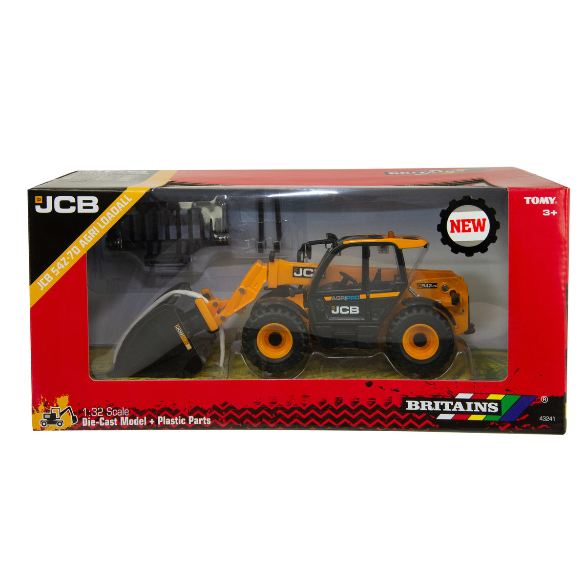 JCB 542-70 Loadall 1:32 Scale Model