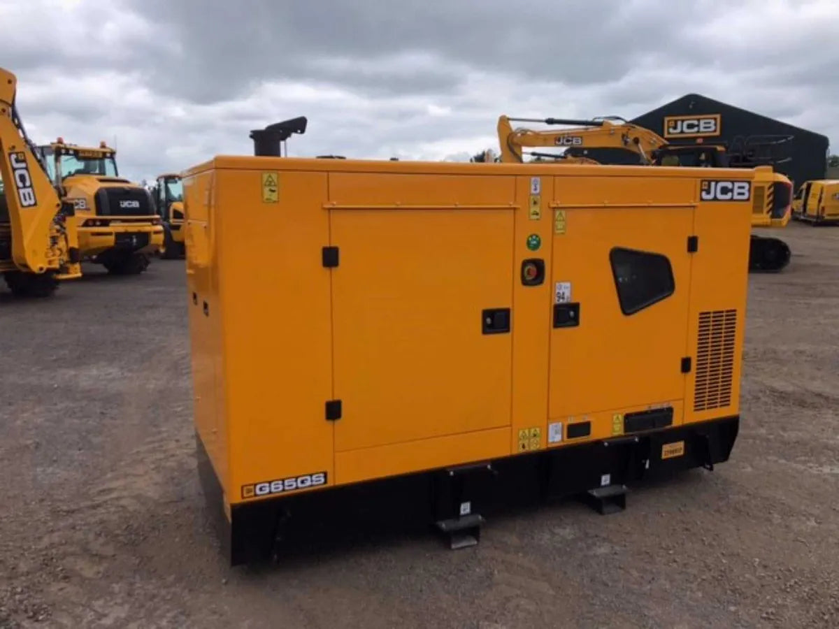 JCB G65QS Generator C/W Sockets