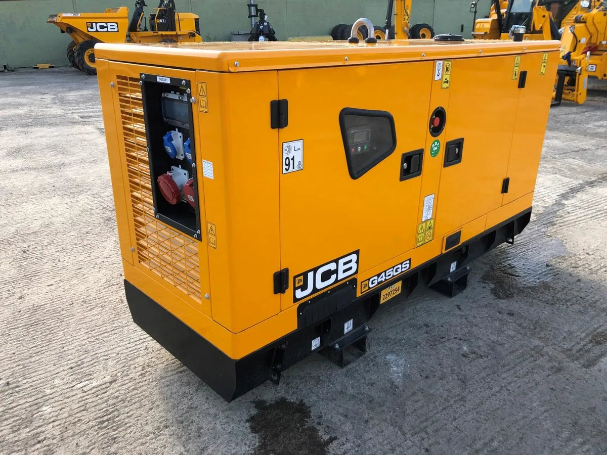 JCB G45QS Generator - Site Spec C/W Sockets
